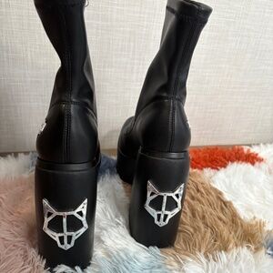 Naked Wolfe | Shoes | Naked Wolf Spike White Leather Sneaker